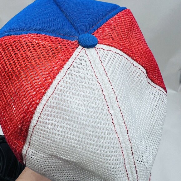 American By Birth Southern By The Grace Of God Hat Vintage Trucker Cap - Picture 6 of 14